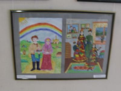 Юные рязанцы нарисовали мир своей семьи